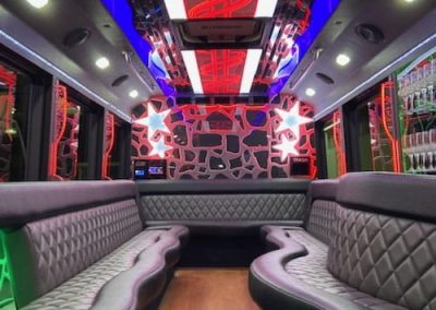 Party Bus wnętrze